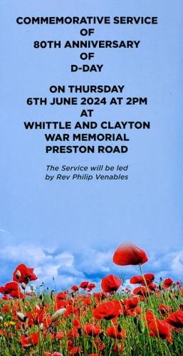 D-Day Commemoration Service