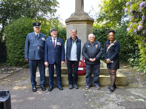 War Memorial Committee Members and Clerk